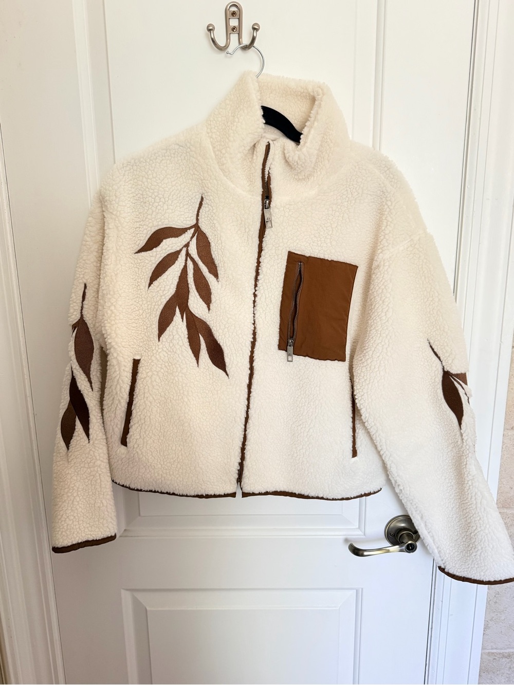 Taylor Swift Evermore Album Cream Cozy Sweater